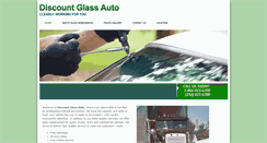 Desktop Screenshot of discountglassauto.com
